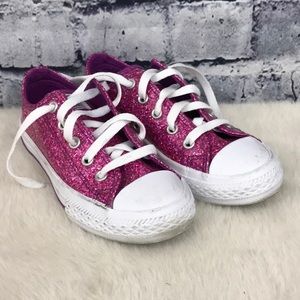 Children’s Pink Holographic Sparkle Shoes (667)